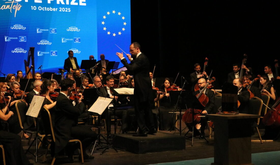 Gaziantep, Avrupa Konseyi Parlamenter Meclisi tarafından verilen 2025 Avrupa Ödülü'ne