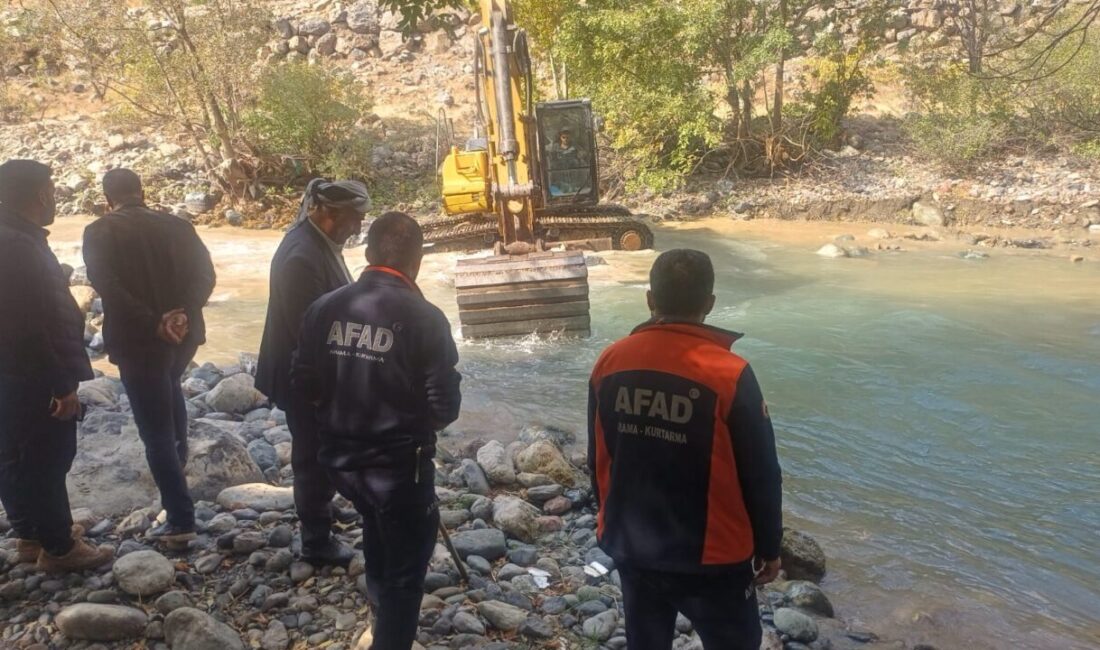  Hakkari'nin Yüksekova ilçesinde 10 Mayıs'ta Avaşin Deresi'ne düşerek kaybolan 16