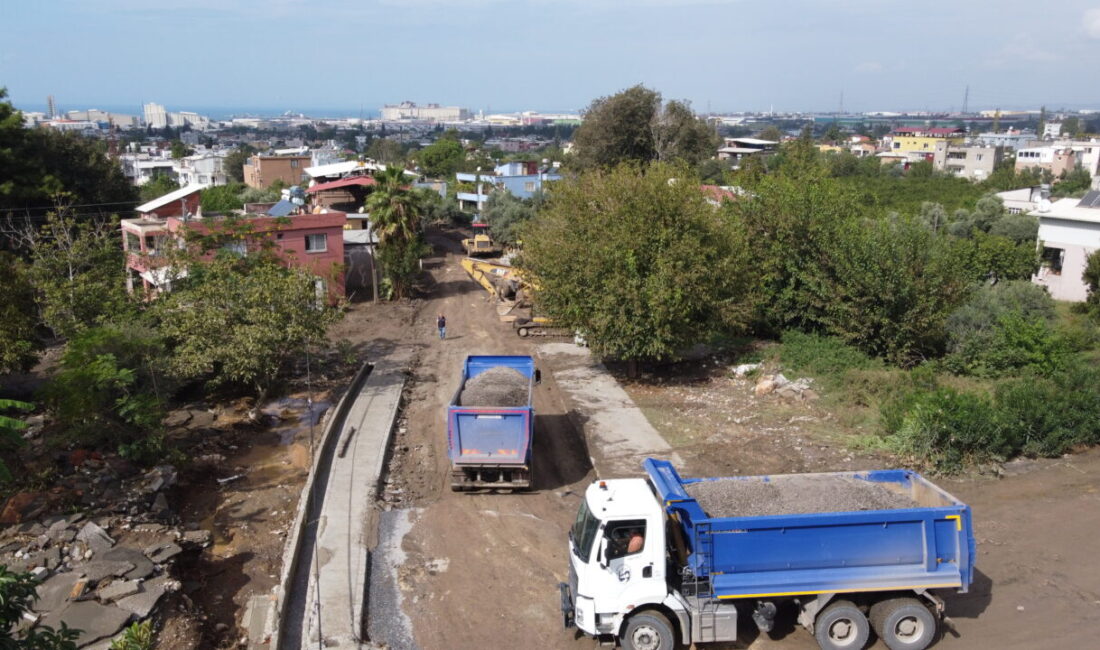 Hatay'ın Payas ilçesinde dün etkili olan sağanak nedeniyle zarar gören
