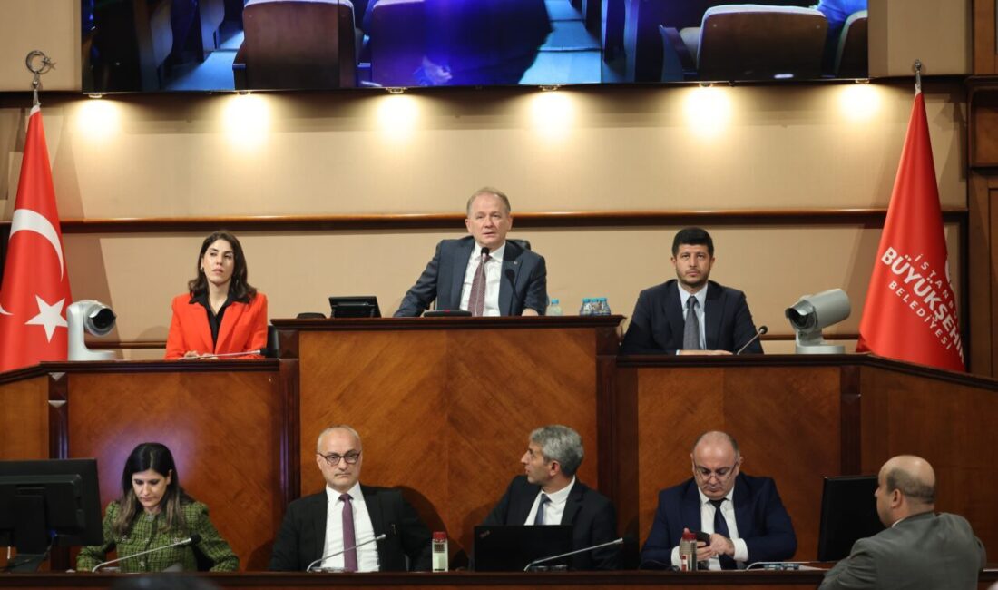  İstanbul Büyükşehir Belediye (İBB) Meclisinde, İstanbul ile Gazze arasında kardeş