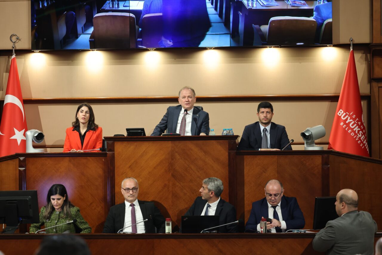  İstanbul Büyükşehir Belediye (İBB) Meclisinde, İstanbul ile Gazze arasında kardeş