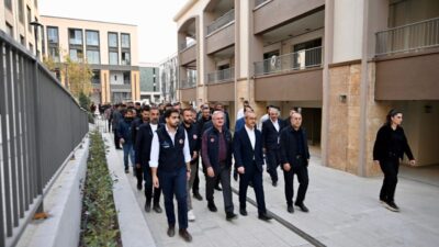 İçişleri Bakan Yardımcısı Münir Karaloğlu, Malatya'da deprem konutları ile rezerv