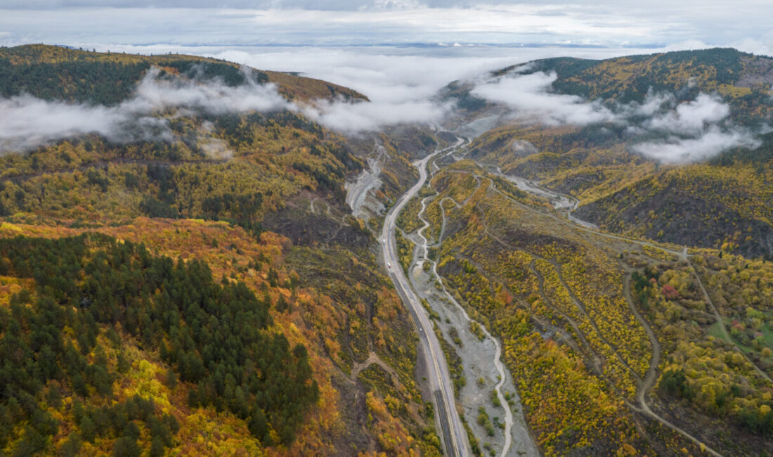 Türkiye'nin önemli kayak ve kış turizmi merkezlerinden Ilgaz Dağı'nın yüksek