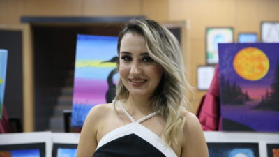 Kahramanmaraş'ta Filarmoni Sanat Akademisi öğrencileri, hazırladıkları konser ve resim sergisiyle