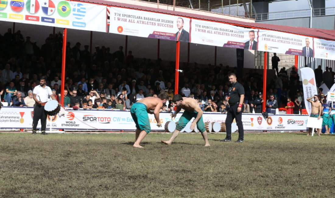  Kahramanmaraş'ta ilki düzenlenen Karakucak Güreşleri Dünya Şampiyonası sona erdi.