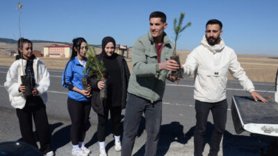  Kars'ın Sarıkamış ilçesinde 90 bin şehit anısına "Senin de Bir