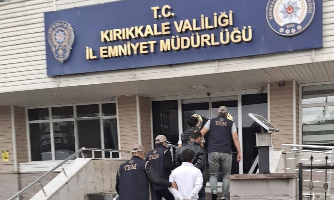 Kırıkkale'de terör örgütü PKK/KCK'ya yönelik operasyonda yabancı uyruklu 3 şüpheli