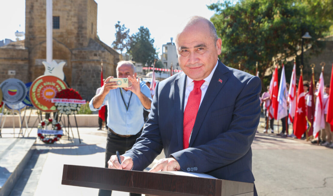 Kuzey Kıbrıs Türk Cumhuriyeti'nin (KKTC) başkenti Lefkoşa'da, 29 Ekim Cumhuriyet