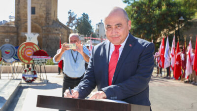 Kuzey Kıbrıs Türk Cumhuriyeti'nin (KKTC) başkenti Lefkoşa'da, 29 Ekim Cumhuriyet