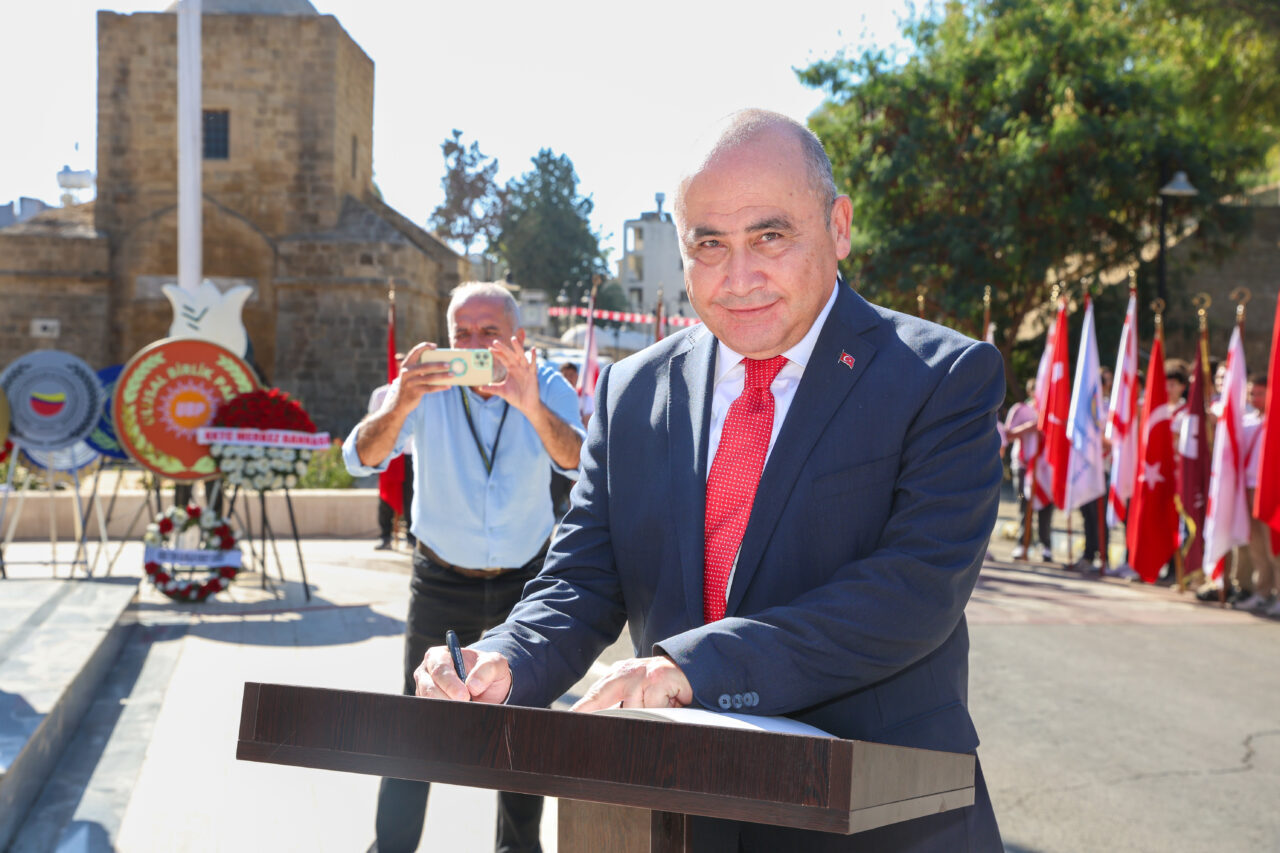 Kuzey Kıbrıs Türk Cumhuriyeti'nin (KKTC) başkenti Lefkoşa'da, 29 Ekim Cumhuriyet