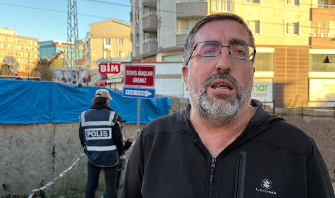 Kocaeli'nin Gebze ilçesinde 7 katlı binanın çöküşüne şahitlik eden Ahmet