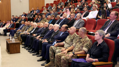 Lübnan Cumhurbaşkanı Joseph Avn, terörle mücadele işbirliğinin önemine dikkati çekerek,