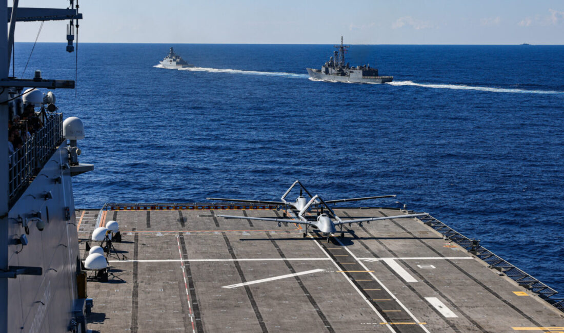 Türkiye'nin milli silahlı insansız hava araçları (SİHA), DENİZKURDU-I/2025 Tatbikatı kapsamında