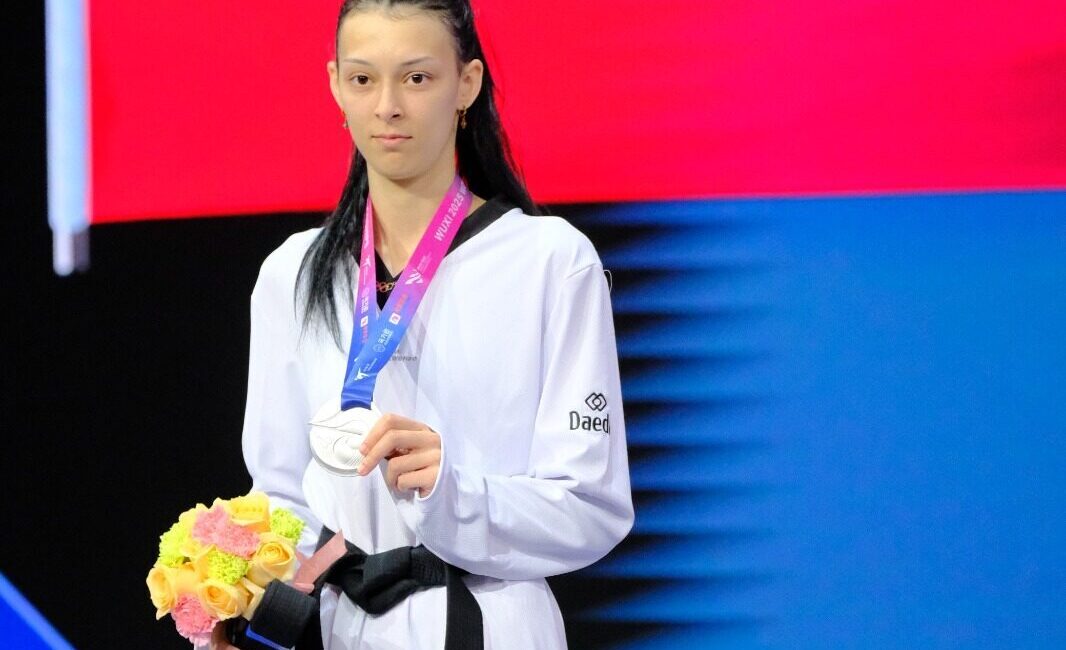 Çin'de düzenlenen 2025 Dünya Tekvando Şampiyonası'nda kadınlar 49 kiloda mücadele