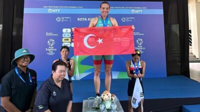 Milli triatlet Sinem Francisca Tous, Malezya'da düzenlenen Asya Triatlon Kupası'nda