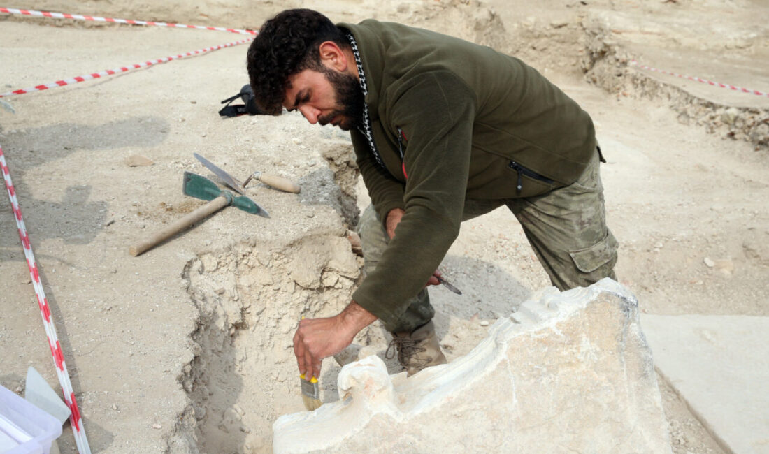  Kastamonu'nun Taşköprü ilçesinde bulunan Pompeiopolis Antik Kenti'ndeki kazılarda çıkan "martyrion"un,