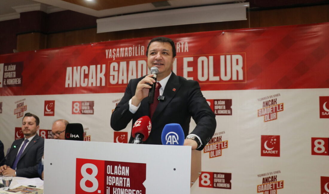 Saadet Partisi Genel Başkanı Mahmut Arıkan, "Bizim yapacağımız çalışmalarla beraber,