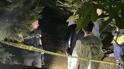 Şanlıurfa’nın Siverek ilçesinde bir caminin bahçesine gömülmüş yeni doğan erkek