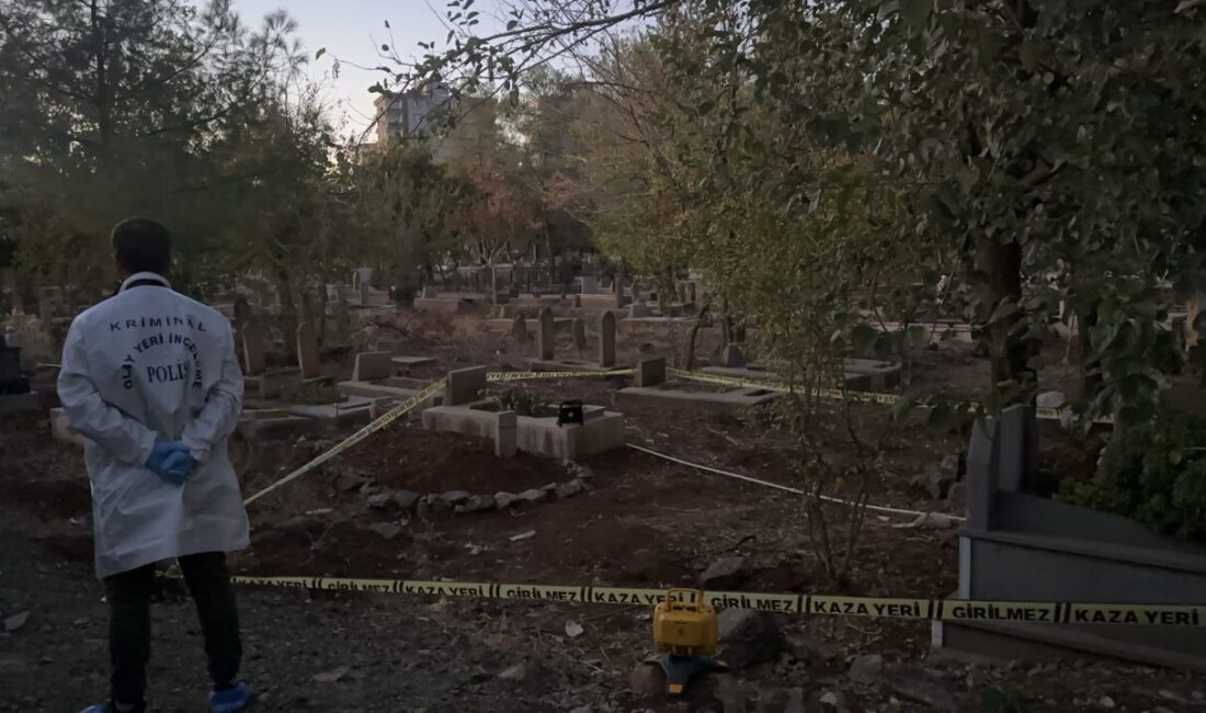 Şanlıurfa'nın Siverek ilçesinde bir mezarlıkta bebek cesedi bulundu.