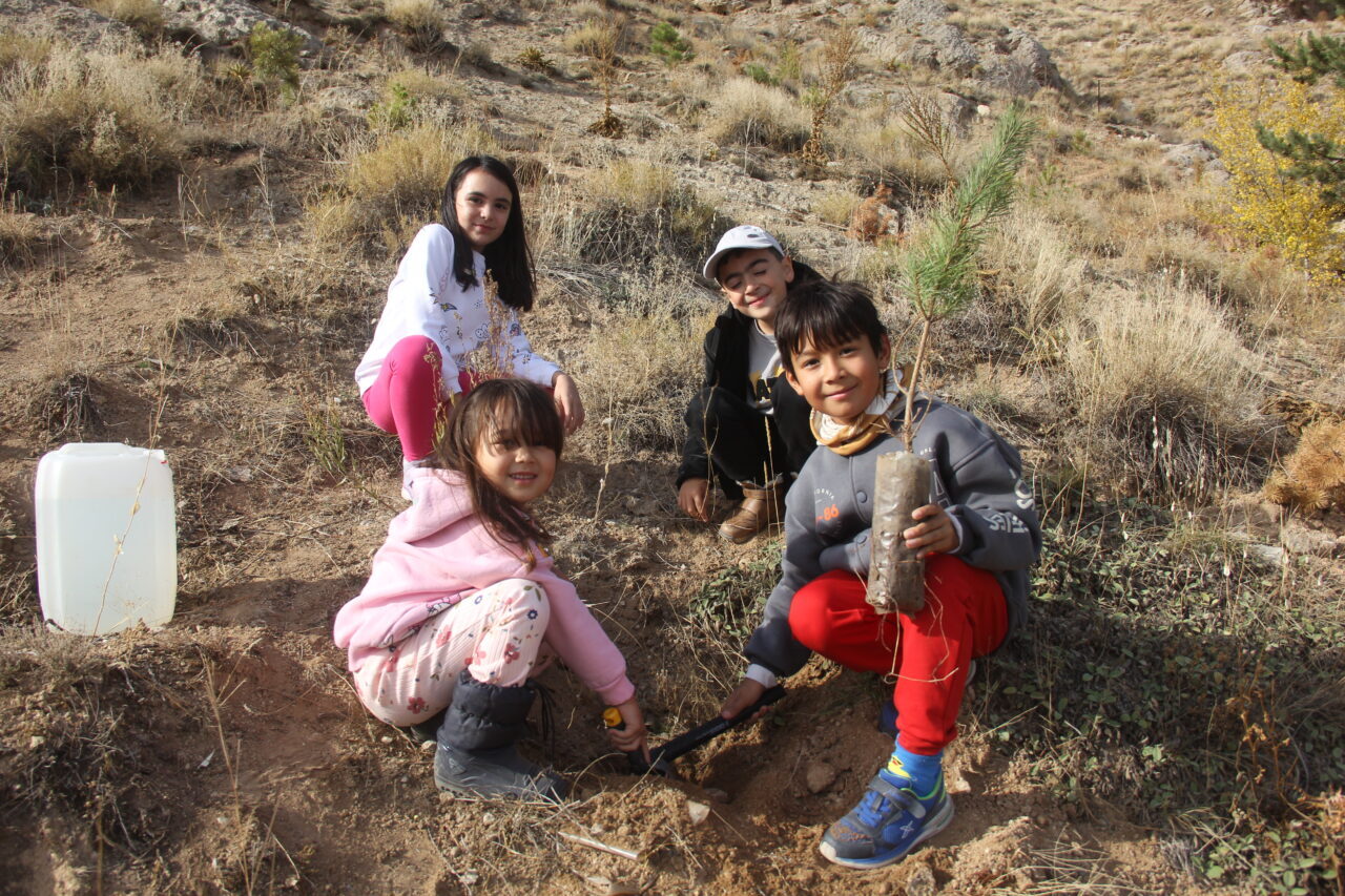 Sivas'ın Zara ilçesinde Yeşil Zara Gönüllüleri Derneği ve Zara Gençlik