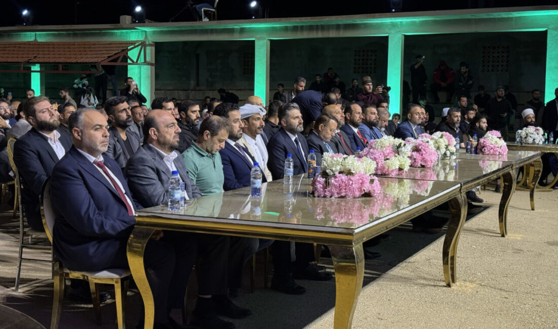 Suriye'nin güneyindeki Süveyda ilinde yeniden imar çalışmaları için başlatılan kampanyaya