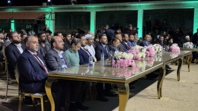 Suriye'nin güneyindeki Süveyda ilinde yeniden imar çalışmaları için başlatılan kampanyaya