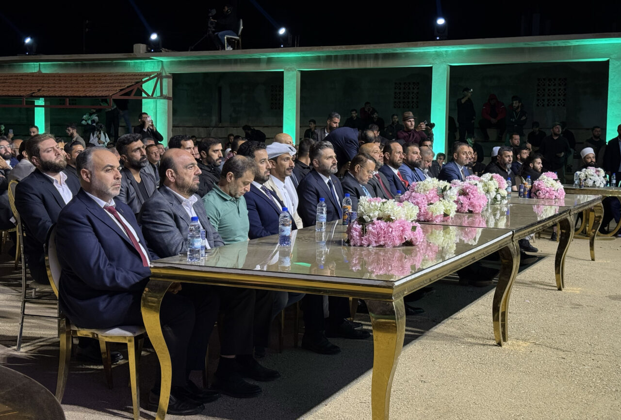 Suriye'nin güneyindeki Süveyda ilinde yeniden imar çalışmaları için başlatılan kampanyaya