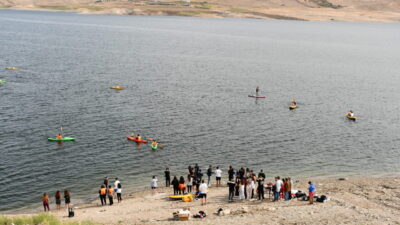 Batman Üniversitesi tarafından tarihi Hasankeyf ilçesinde üniversite öğrencilerine yönelik kano
