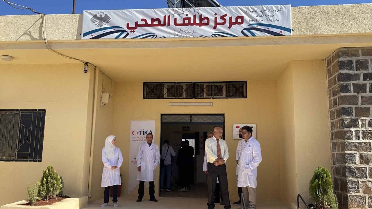  Türk İşbirliği ve Koordinasyon Ajansı Başkanlığı (TİKA), Suriye’nin Hama ilinde