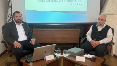 Kataloglaması ve dijitalleştirmesi tamamlanan "Trabzon Yazma Eser Koleksiyonu"nun tanıtım toplantısı