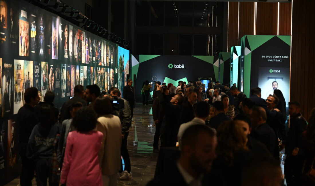 Türkiye'nin uluslararası dijital platformu tabii'nin yeni sezonu, "tabii ile evindesin,