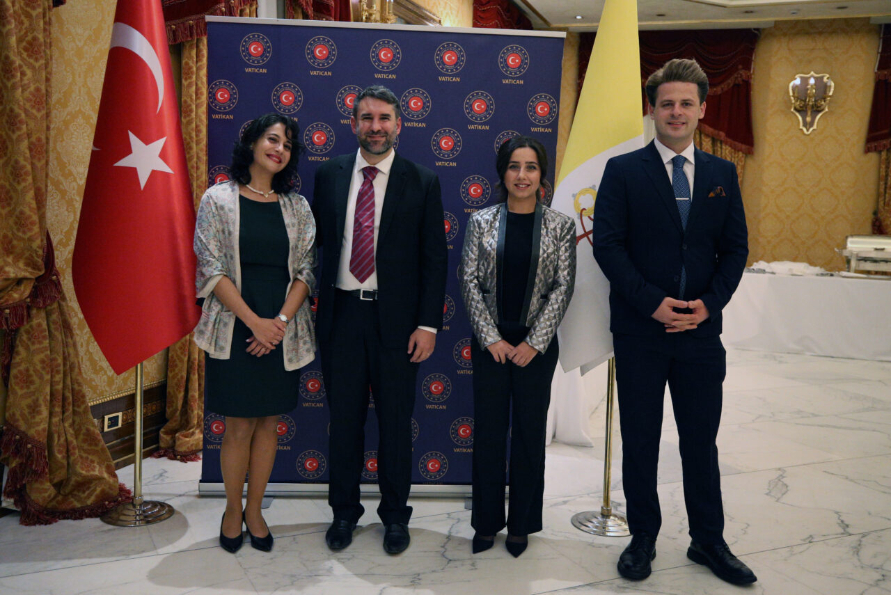 Türkiye Cumhuriyeti'nin kuruluşunun 102. yıl dönümü dolayısıyla Türkiye'nin Vatikan Büyükelçiliği
