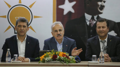  Ulaştırma ve Altyapı Bakanı Abdulkadir Uraloğlu, AK Parti Elmalı İlçe