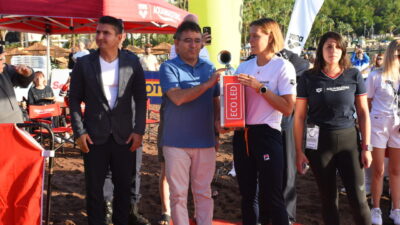  Muğla'nın Marmaris ilçesinde düzenlenen 25. Uluslararası Arena AquaChallenge Yüzme Şampiyonası