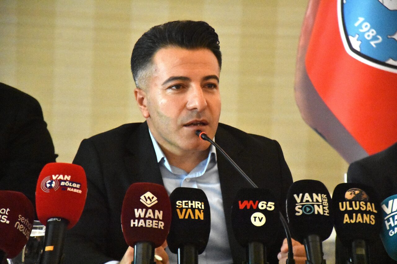 Trendyol 1. Lig ekiplerinden İmaj Altyapı Vanspor Futbol Kulübü Başkanı