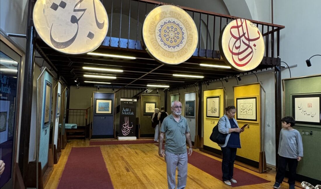 Türkiye Kültür Yolu Festivali kapsamında Antalya'da "Adil-i Mutlak Hat Eserleri