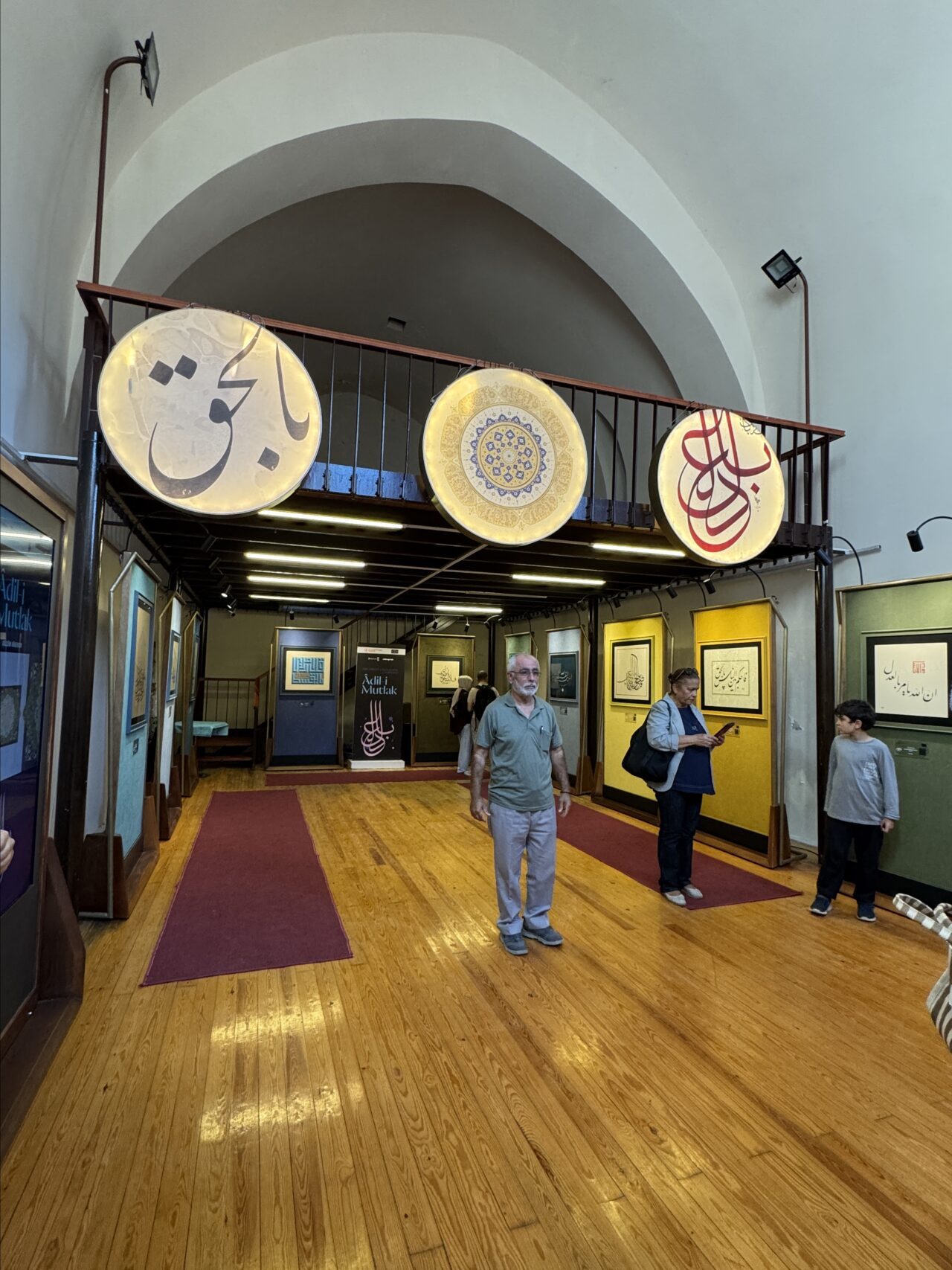 Türkiye Kültür Yolu Festivali kapsamında Antalya'da "Adil-i Mutlak Hat Eserleri