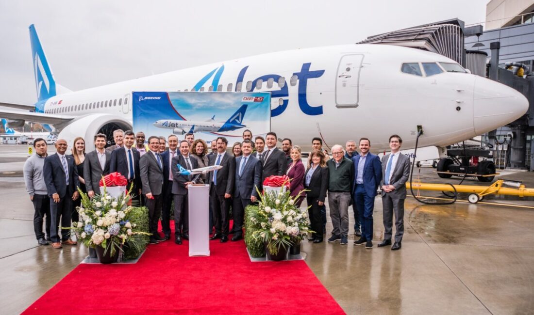 Filosunu yeni nesil uçaklarla güçlendiren AJet'in yeni uçağı İstanbul'a geldi.