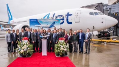 Filosunu yeni nesil uçaklarla güçlendiren AJet'in yeni uçağı İstanbul'a geldi.