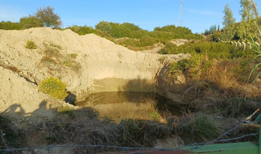 Antalya'nın Serik ilçesinde su çukurunda kadın cesedi bulundu.