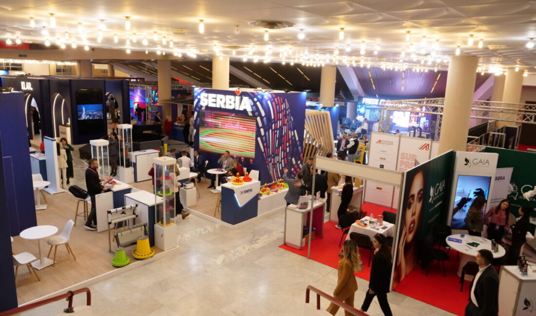 Arnavutluk'un başkenti Tiran'da bu yıl 31'incisi düzenlenen Uluslararası Tiran Fuarı