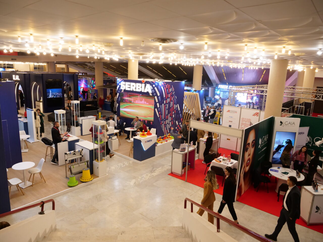 Arnavutluk'un başkenti Tiran'da bu yıl 31'incisi düzenlenen Uluslararası Tiran Fuarı