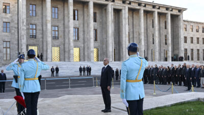 Türkiye Cumhuriyeti'nin kurucusu Gazi Mustafa Kemal Atatürk'ün ebediyete intikalinin 87.