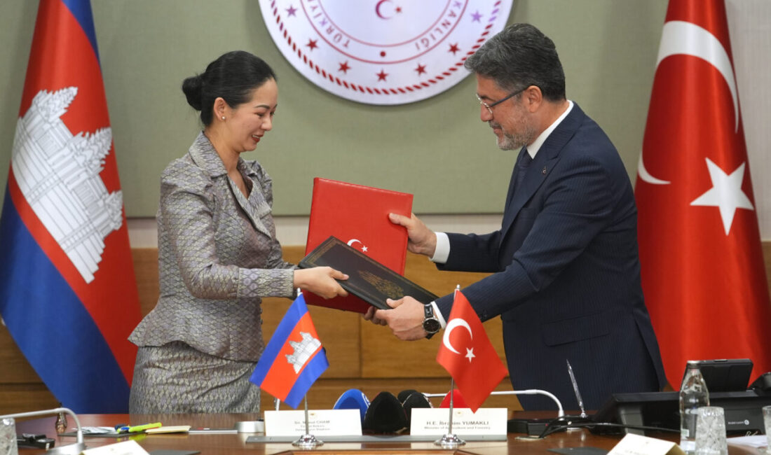 Tarım ve Orman Bakanı İbrahim Yumaklı, Türkiye ile Kamboçya'nın, gıda
