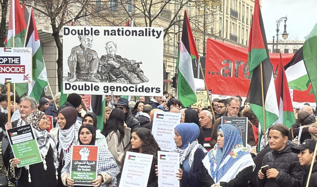 Almanya'nın başkenti Berlin'de Filistin'in işgaline zemin hazırlayan 1917 tarihli Balfour