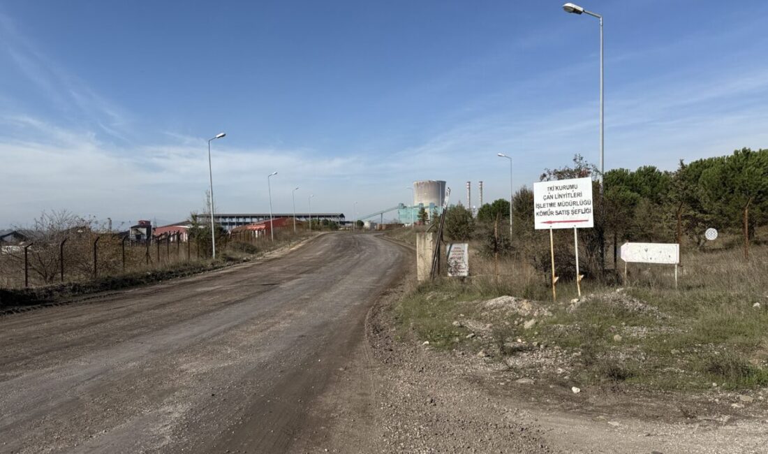  Çanakkale'nin Çan ilçesindeki kömür işletmesinde meydana gelen kazada bir işçi