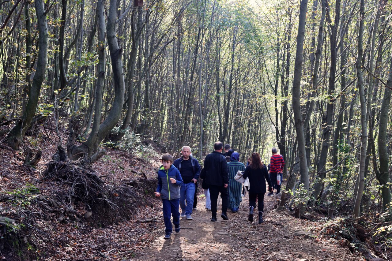 Samsun'un Canik ilçesindeki ormanlık alana kurulan "Canik Ekoturizm Alanı ve