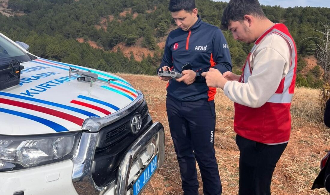 Çankırı'nın Yapraklı ilçesinde haber alınamayan 30 yaşındaki kişinin bulunması için