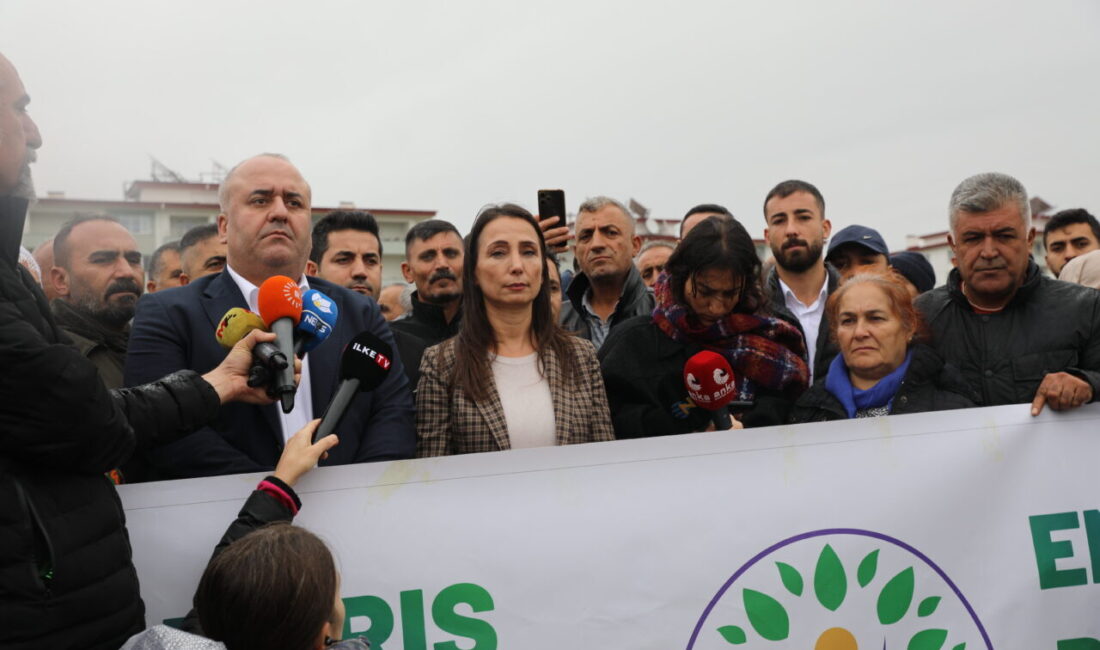 DEM Parti Eş Genel Başkanı Tülay Hatimoğulları ve DEM Parti