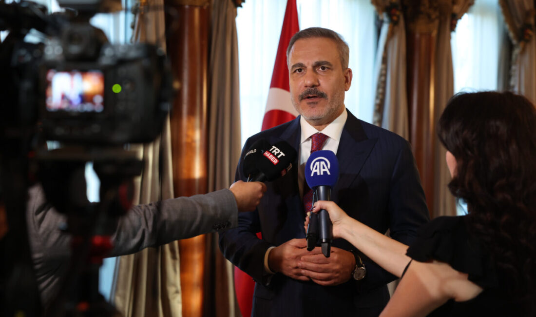 Dışişleri Bakanı Hakan Fidan, ABD'de Suriye konusunda birçok yetkiliyle görüştüğünü